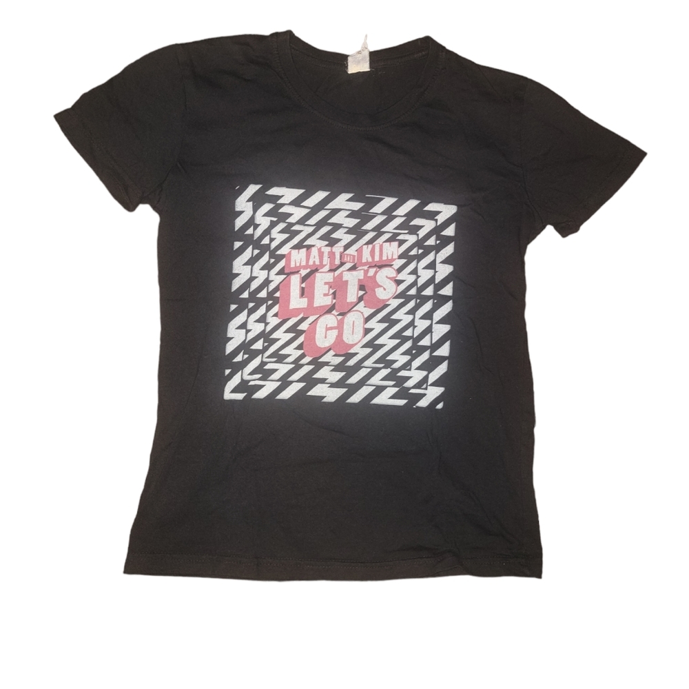 Matt and Kim band tee
